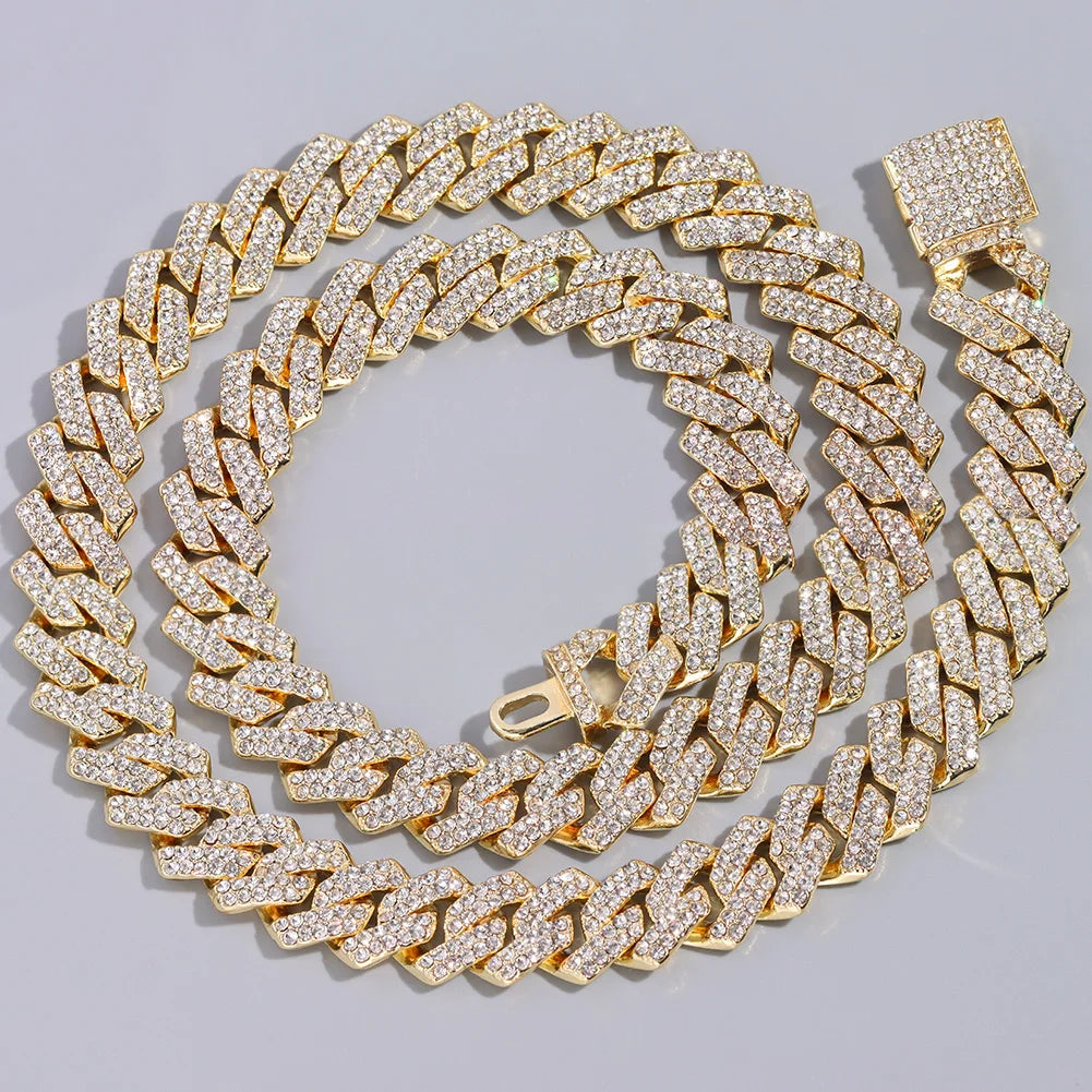 14MM ICED Miami Cuban Link Chain